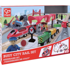 HAPE BUSY CITY RAIL SET