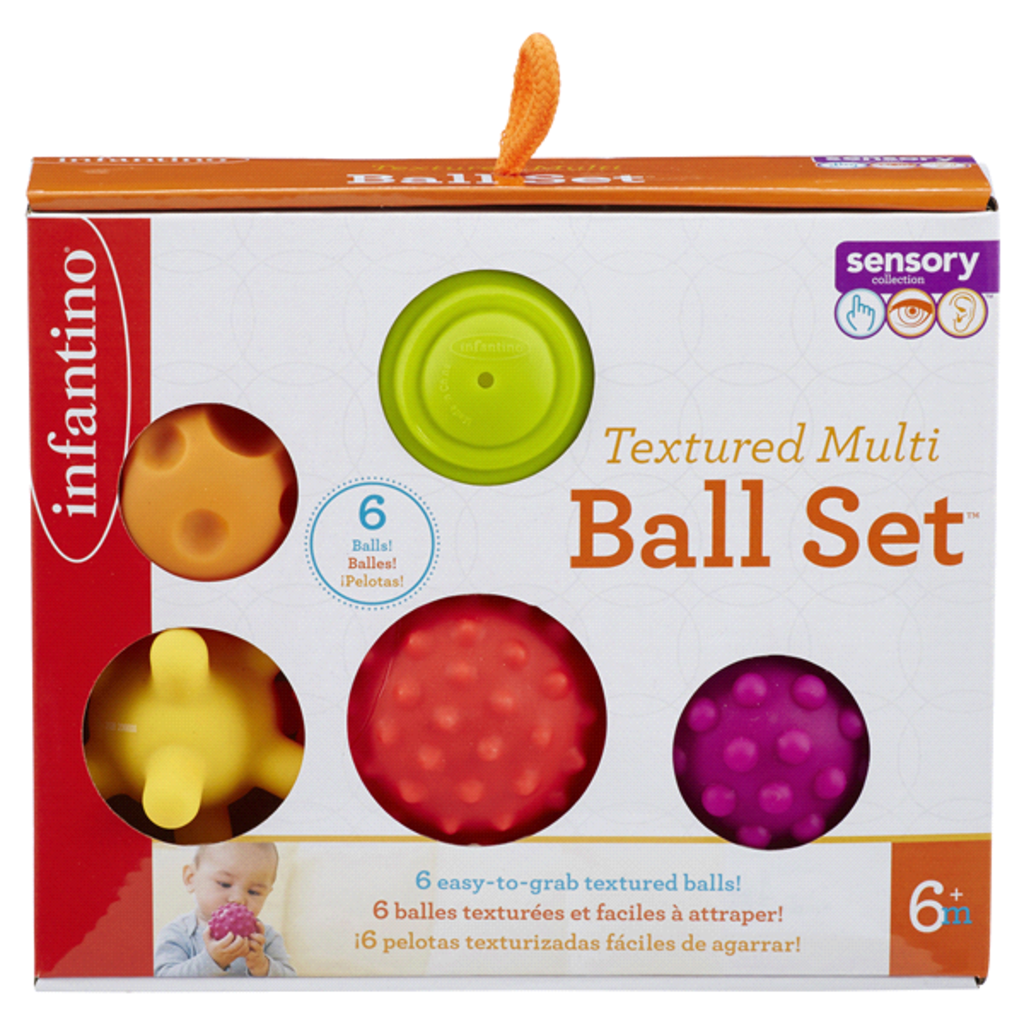 INFANTINO TEXTURED MULTI BALL SET