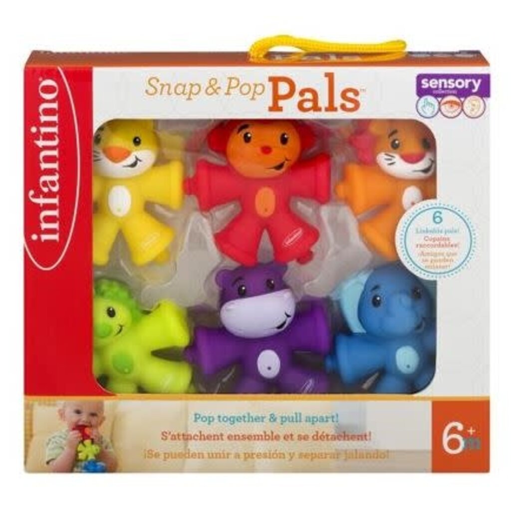 INFANTINO SNAP & POP PALS