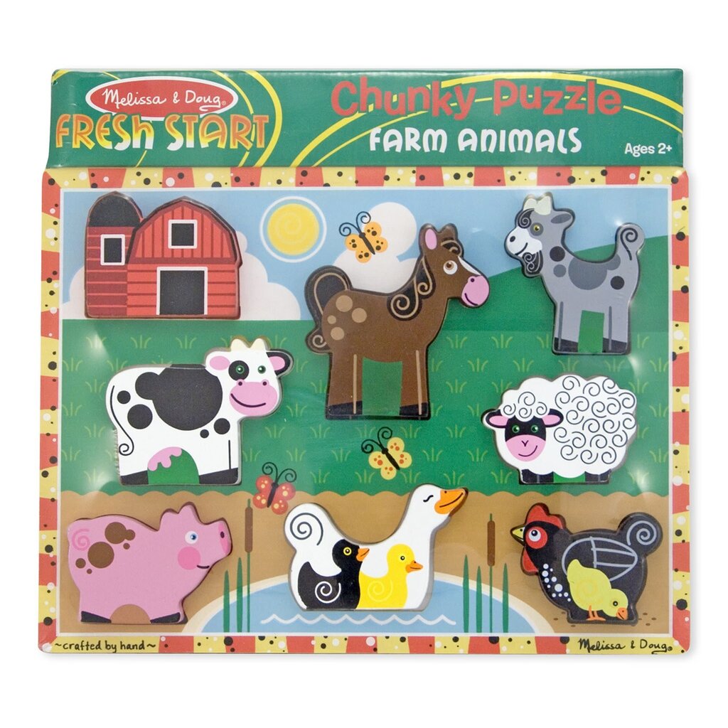 MELISSA AND DOUG CHUNKY PUZZLE