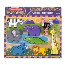 MELISSA AND DOUG CHUNKY PUZZLE
