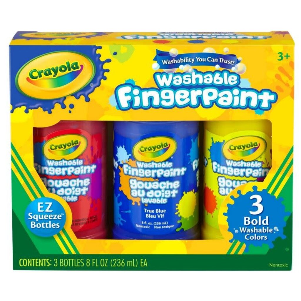 CRAYOLA WASHABLE FINGER PAINT