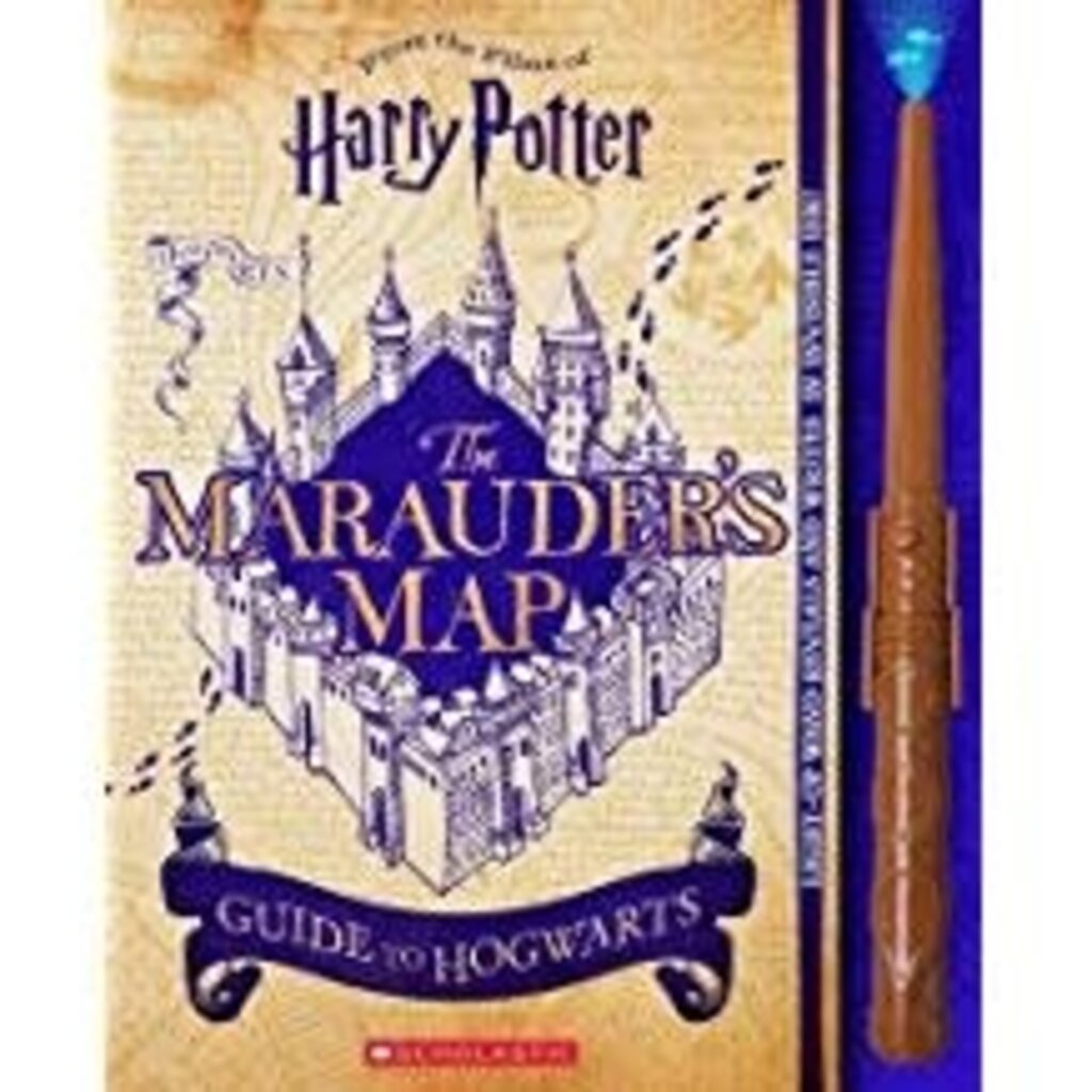 SCHOLASTIC HARRY POTTER MARAUDER'S MAP BOOK W/ WAND HB ROWLING