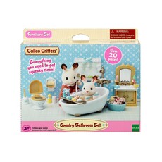 CALICO CRITTERS COUNTRY BATHROOM SET CALICO CRITTERS