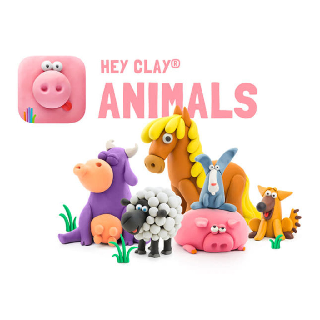 FAT BRAIN TOYS HEY CLAY ANIMALS*