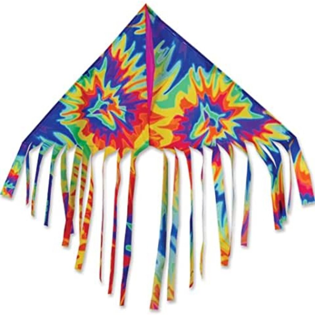 PREMIER KITE TIE DYE FRINGE DELTA KITE