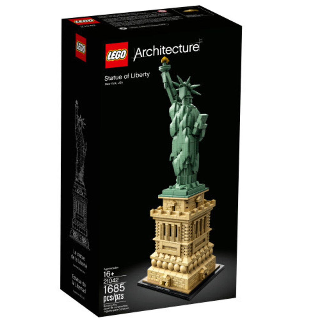 LEGO STATUE OF LIBERTY ARCHITECTURE