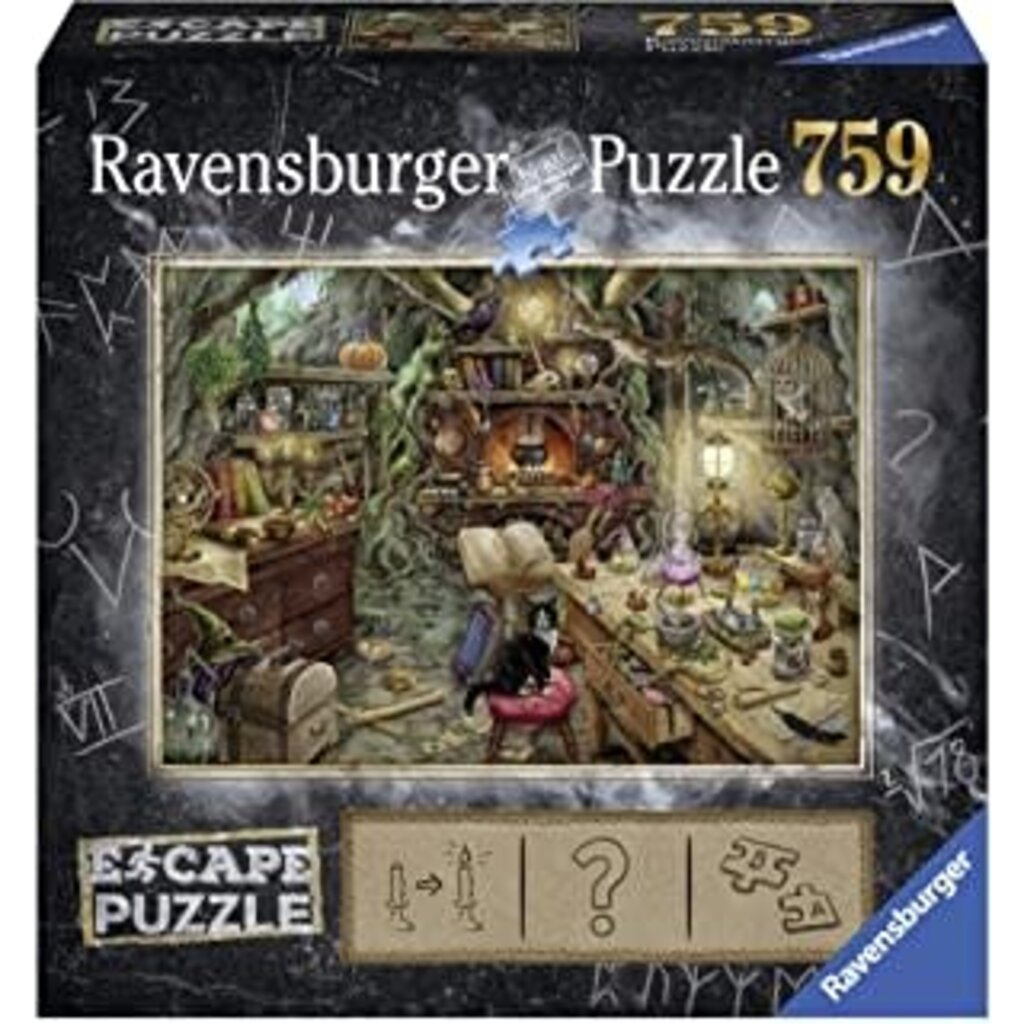 RAVENSBURGER USA WITCH'S KITCHEN ESCAPE 759 PIECE PUZZLE