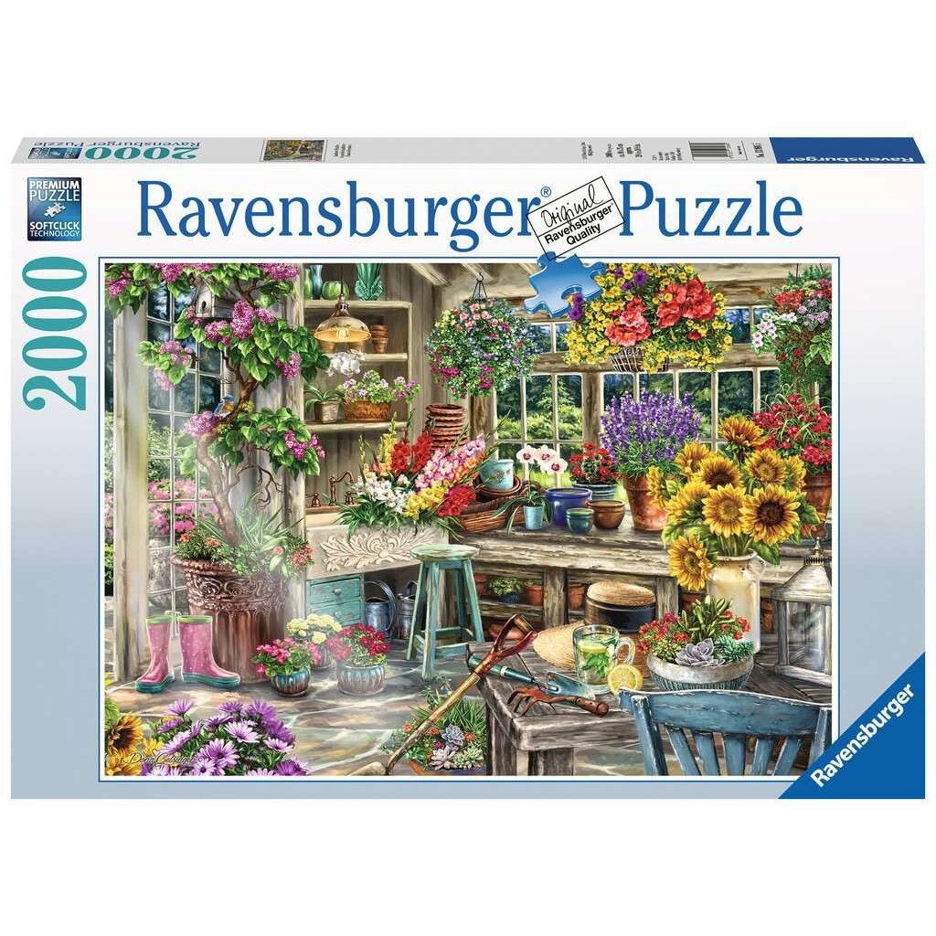 RAVENSBURGER USA GARDENER'S PARADISE 2000 PIECE PUZZLE