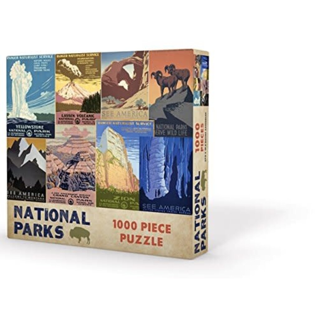 GIBBS SMITH NATIONAL PARKS PUZZLE 1000 PC