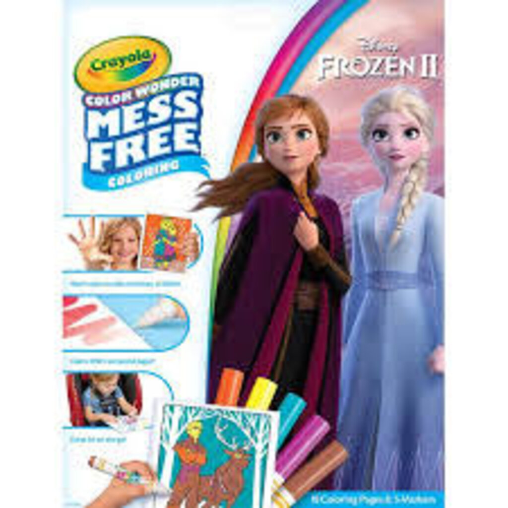 CRAYOLA COLOR WONDER COLORING PAD & MARKERS