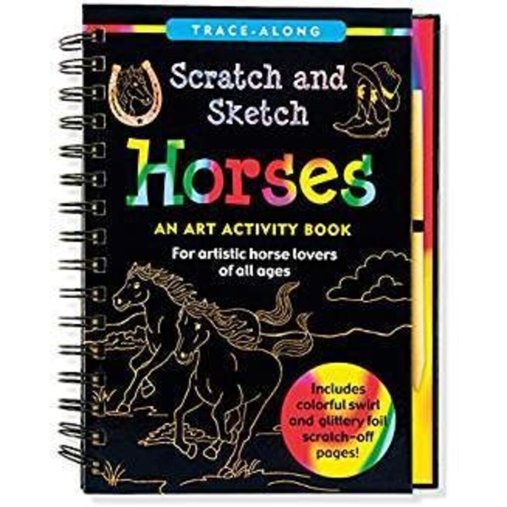 PETER PAUPER SCRATCH & SKETCH ANIMALS