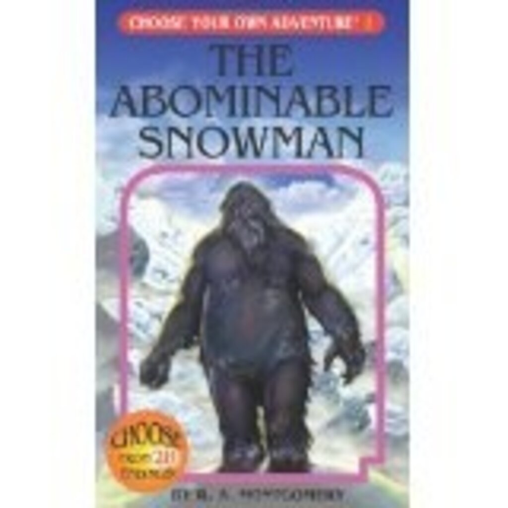 CHOOSECO CHOOSE YOUR OWN ADV 1 ABOMINABLE SNOWMAN PB MONTGOMERY