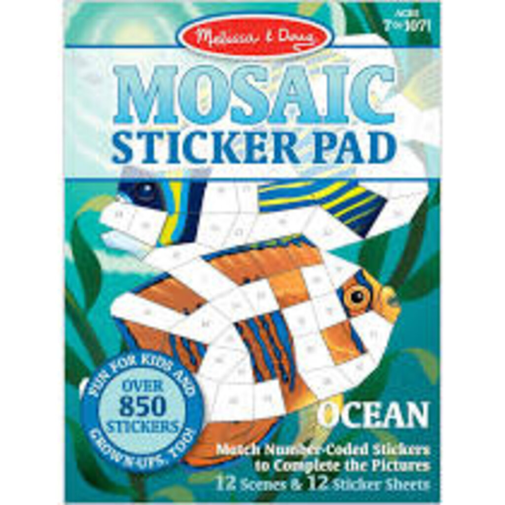 MELISSA AND DOUG MOSAIC STICKER PAD