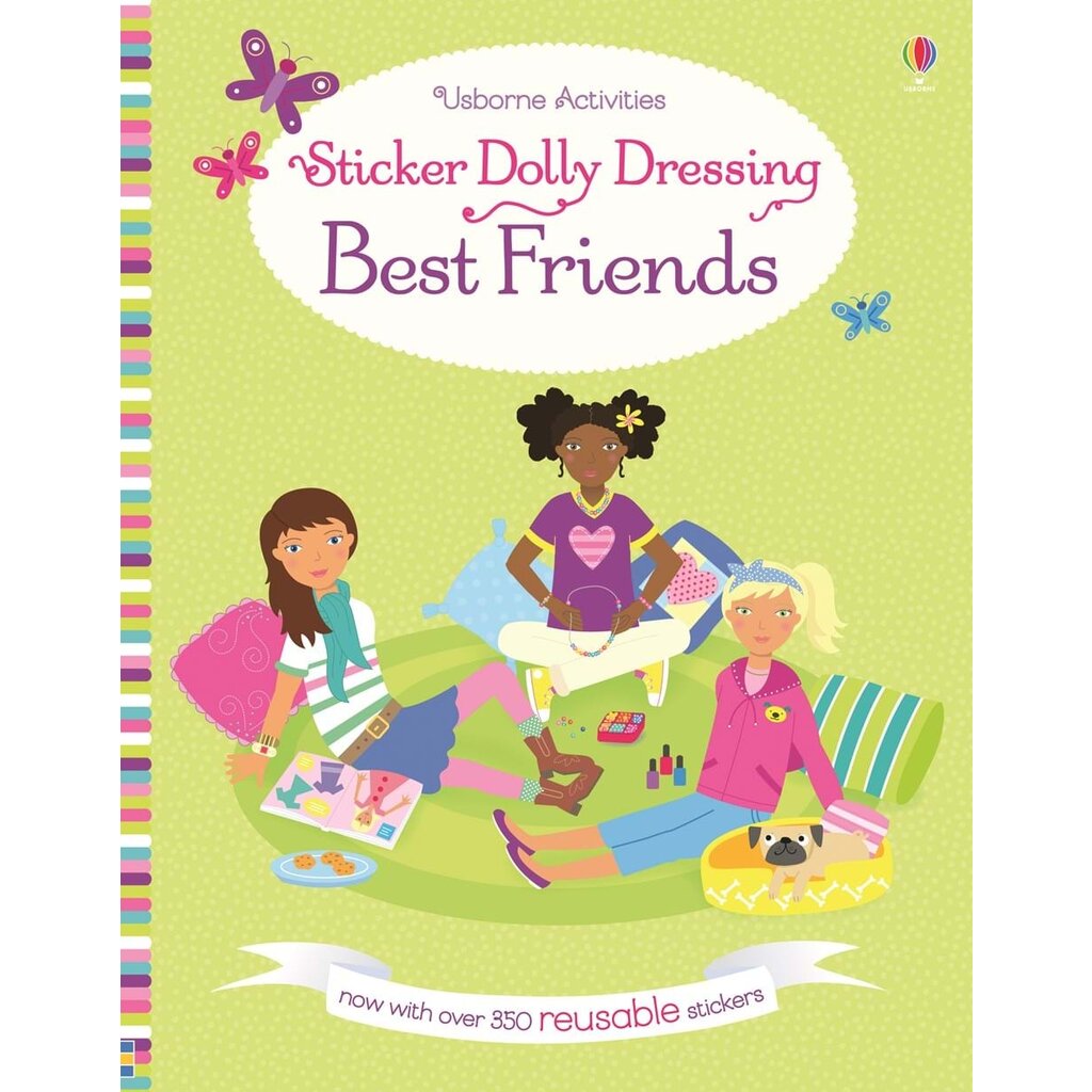 USBORNE STICKER DOLLY DRESSING
