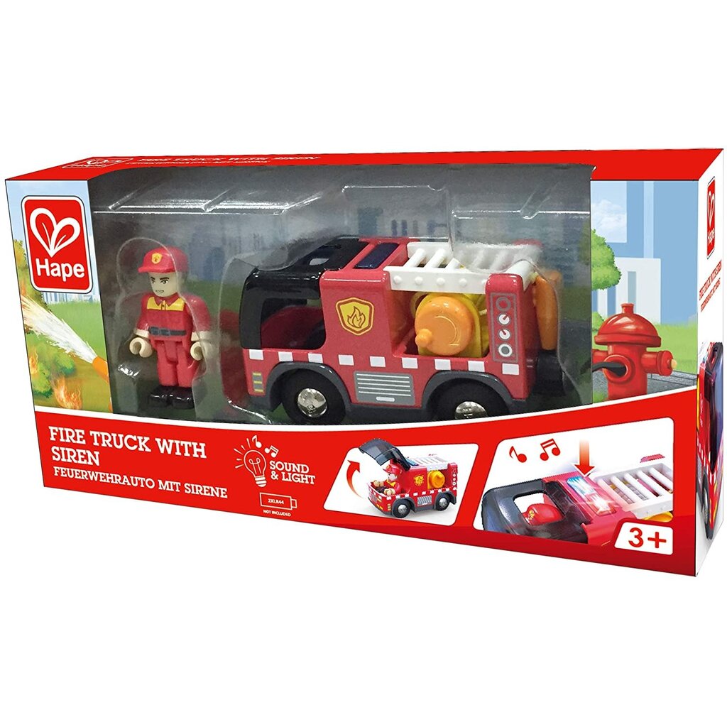 HAPE FIRE TRUCK WITH SIREN