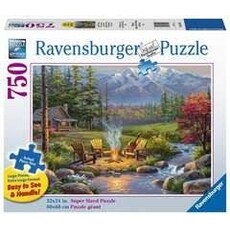 RAVENSBURGER USA RIVERSIDE LIVINGROOM 750 PIECE PUZZLE