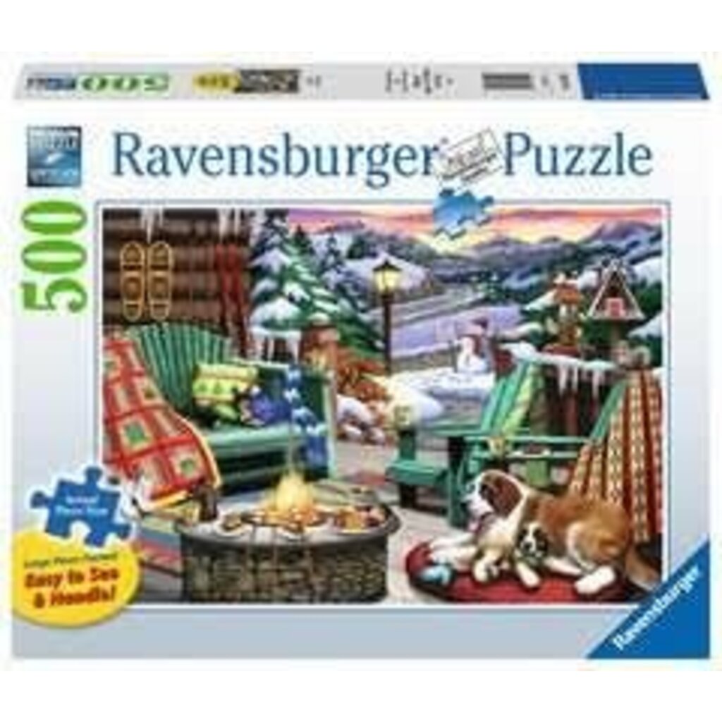 RAVENSBURGER USA APRÈS ALL DAY 500 PIECE PUZZLE