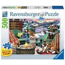 RAVENSBURGER USA APRÈS ALL DAY 500 PIECE PUZZLE