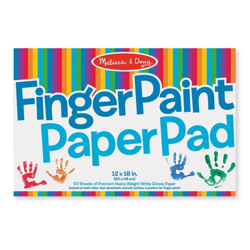 MELISSA AND DOUG FINGER PAINT PAPER