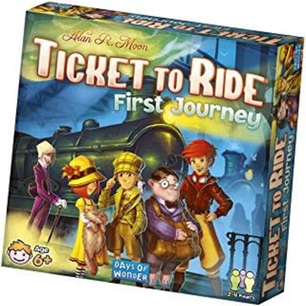 ASMODEE TICKET TO RIDE:  FIRST JOURNEY