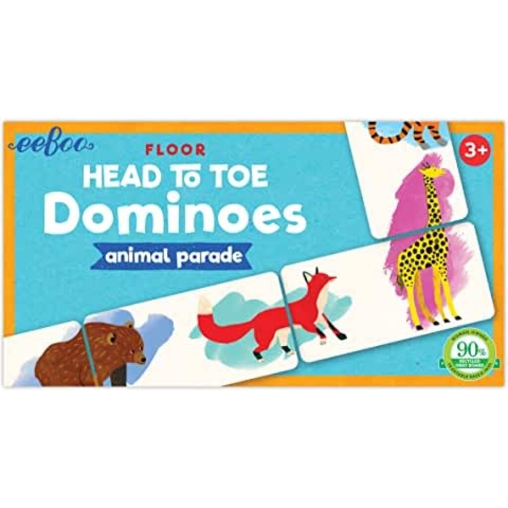 EEBOO HEAD TO TOE DOMINOES