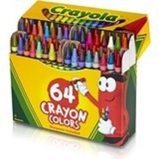 CRAYOLA CRAYOLA CRAYONS 64 COUNT