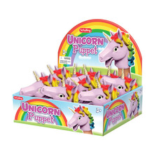 SCHYLLING ASSOCIATES RUBBER HAND PUPPET UNICORN