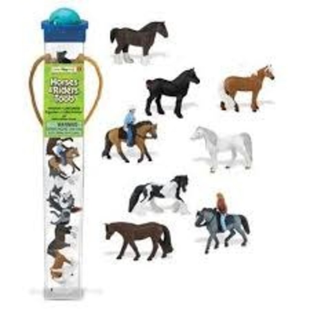 SAFARI SAFARI HORSES & RIDERS TOOB