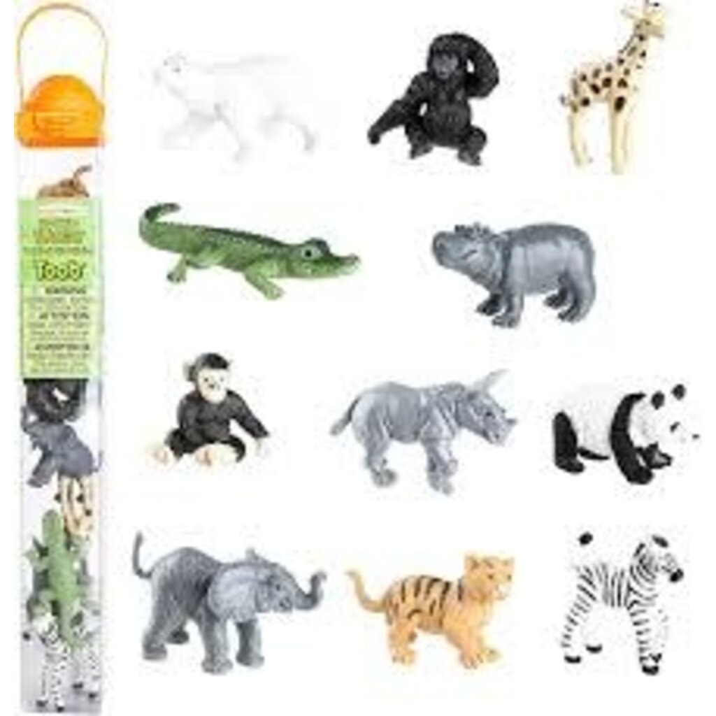SAFARI ZOO BABIES TOOB