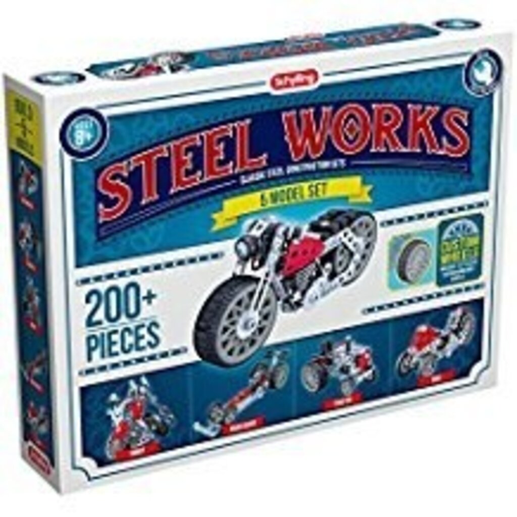 SCHYLLING ASSOCIATES STEEL WORKS ERECTOR 5 MODEL SET