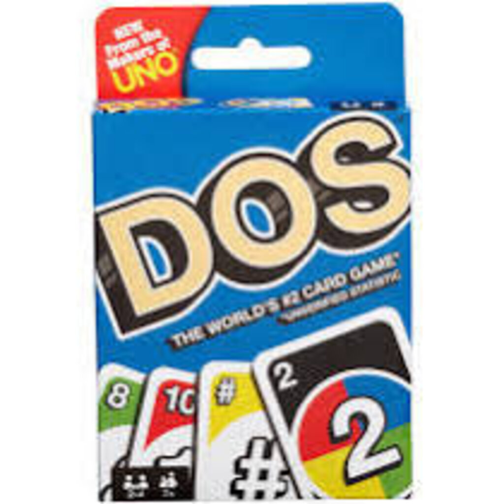 MATTEL DOS CARD GAME*