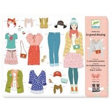 DJECO LE GRAND DRESSING ROOM PAPER DOLLS