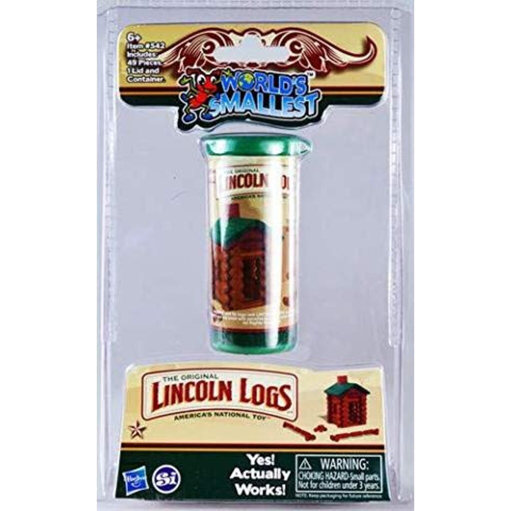 WORLDS SMALLEST LINCOLN LOGS