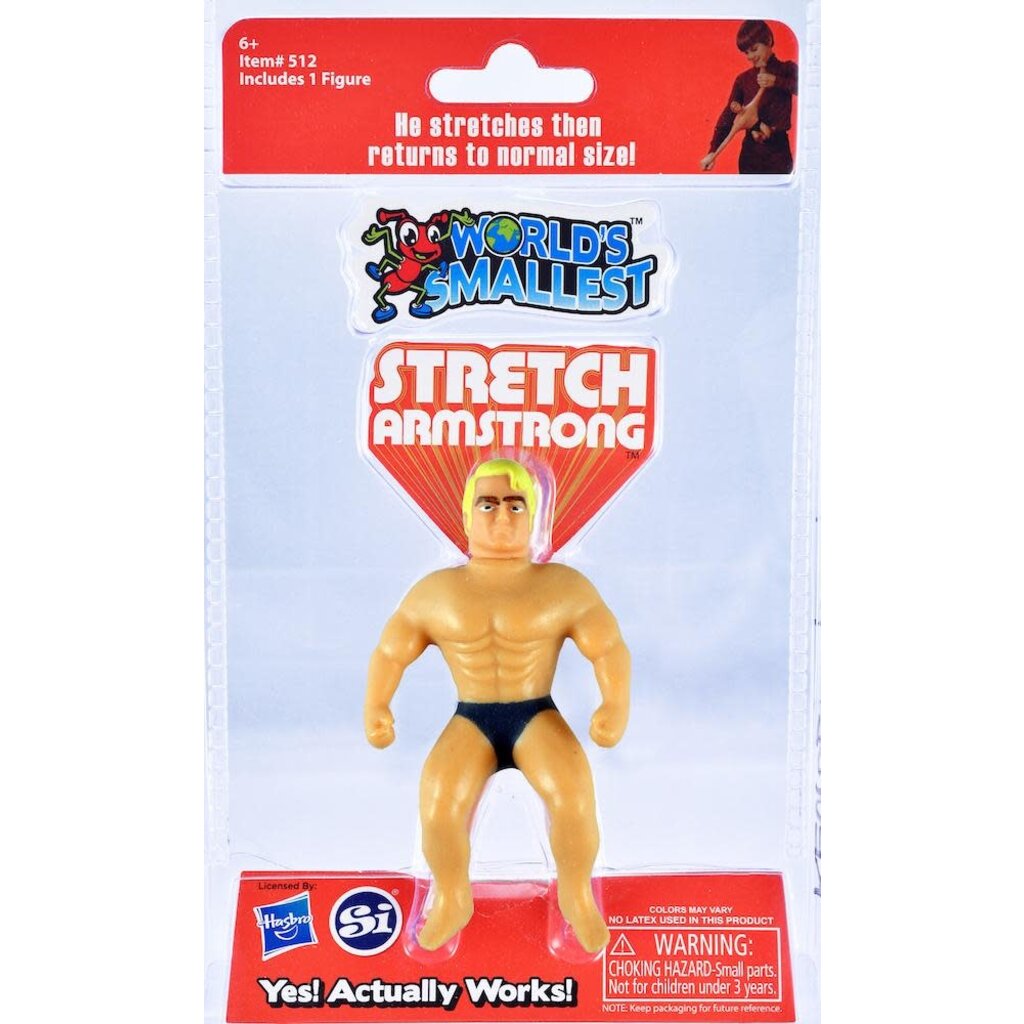 SUPER IMPULSE WORLDS SMALLEST STRETCH ARMSTRONG