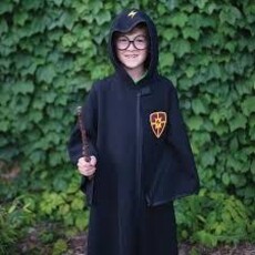 GREAT PRETENDERS WIZARD CLOAK & GLASSES
