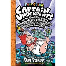SCHOLASTIC CAPTAIN UNDERPANTS AND THE INVASION OF THE INCREDIBLY NAUGHTY CAFETERIA LADIES FROM OUTER SPACE (AND THE SUBSEQUENT ASSAULT OF THE EQUALLY EVIL LUNCHROOM ZOMBIE NERDS) (CAPTAIN UNDERPANTS 3)