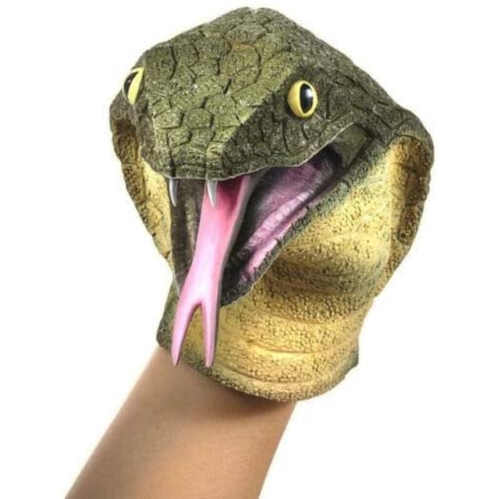 SCHYLLING ASSOCIATES RUBBER HAND PUPPET COBRA