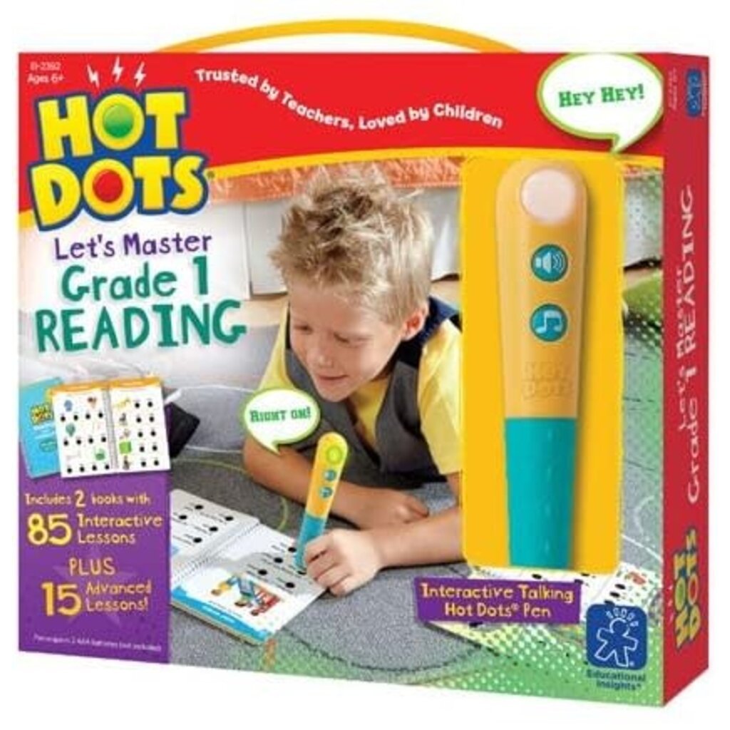 EDUCATIONAL INSIGHTS HOT DOTS LET'S MASTER READING