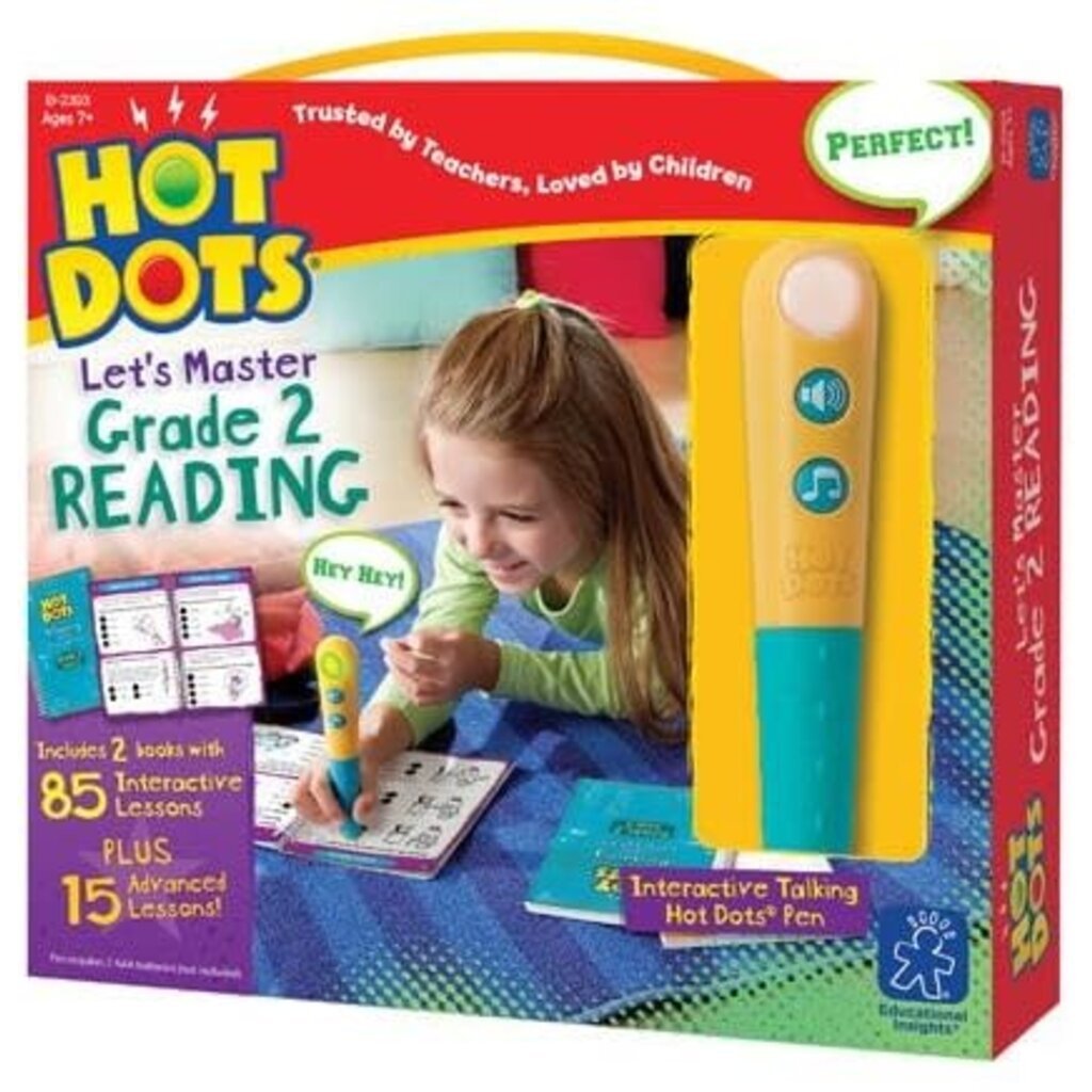 EDUCATIONAL INSIGHTS HOT DOTS LET'S MASTER READING