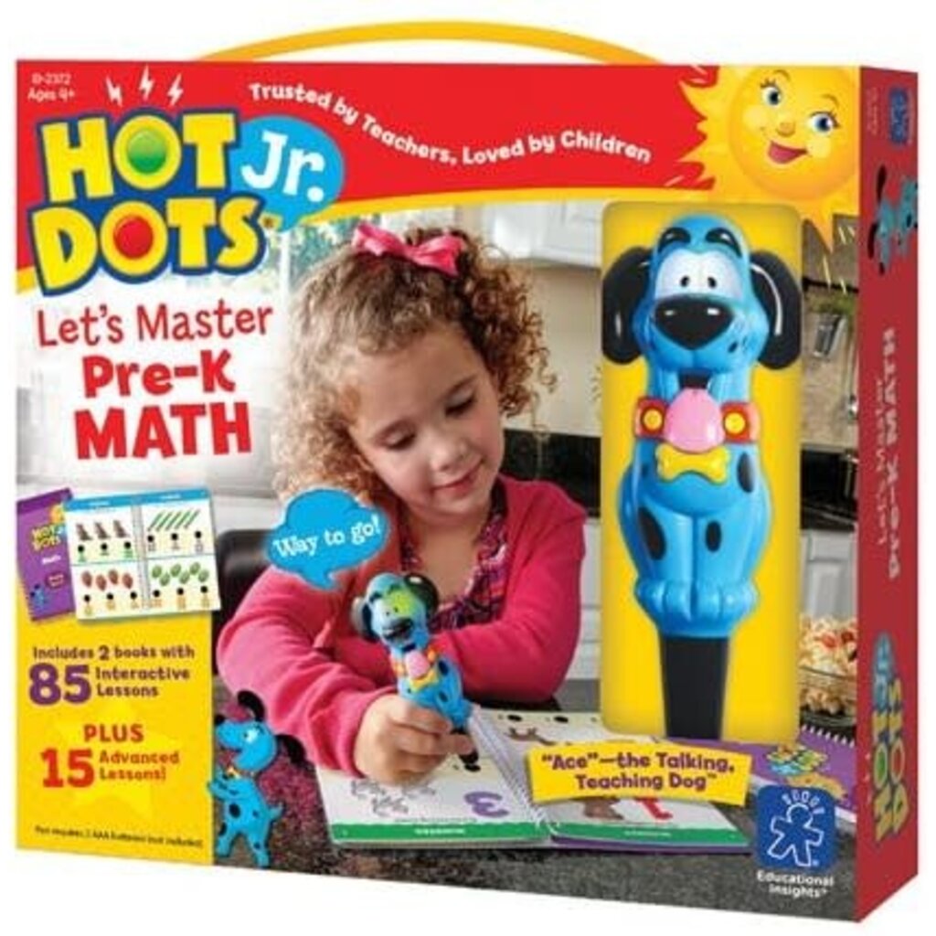 EDUCATIONAL INSIGHTS HOT DOTS LET'S MASTER MATH