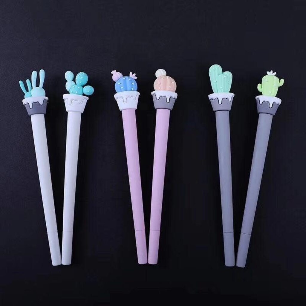 BC USA FINELINE GEL PEN CACTUS*