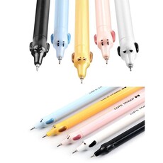 BC USA RETRACTABLE FINELINE GEL PEN DOG*