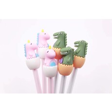 BC USA FINELINE GEL PEN UNICORN / DINO EGG*