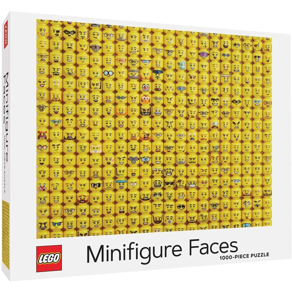 CHRONICLE PUBLISHING LEGO MINIFIGURE FACES 1000 PIECE PUZZLE