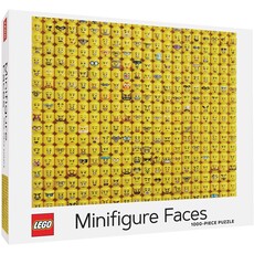 CHRONICLE PUBLISHING LEGO MINIFIGURE FACES 1000 PIECE PUZZLE