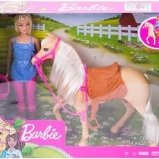 BARBIE BARBIE DOLL AND HORSE*