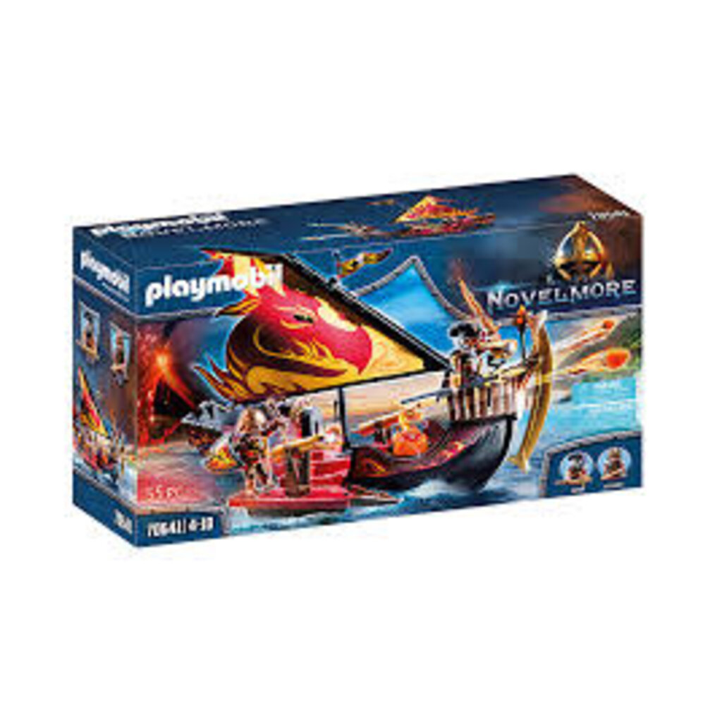 PLAYMOBIL BURNHAM RAIDERS FIRE SHIP**