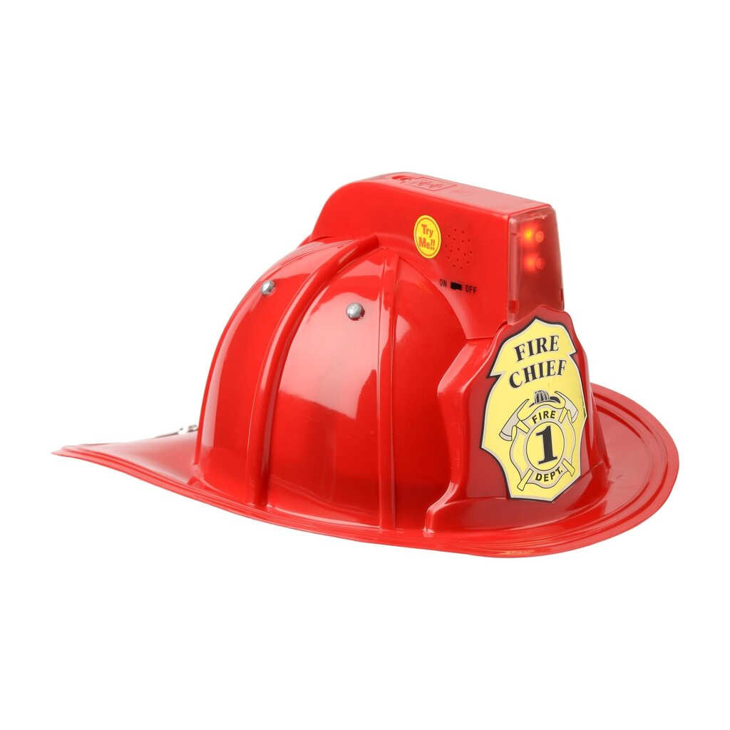 thumbnail image 2 of Firefighter Costume Helmet With Visor 2 of 12