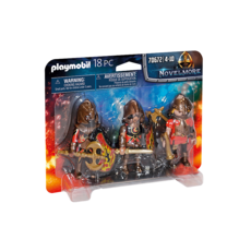 PLAYMOBIL BURNHAM RAIDERS SET**